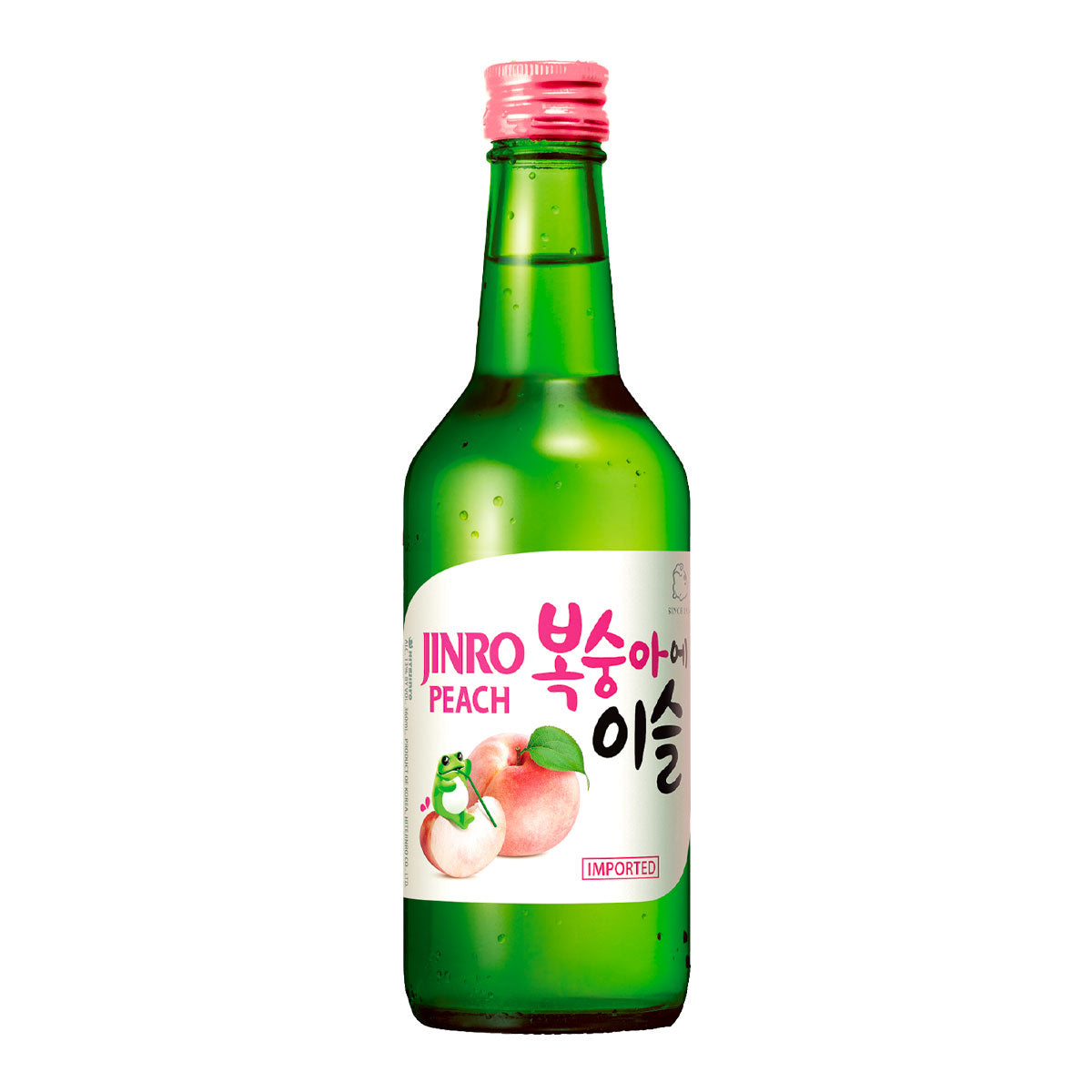 Caja Jinro Peach Soju (20) - 진로 복숭아에 이슬