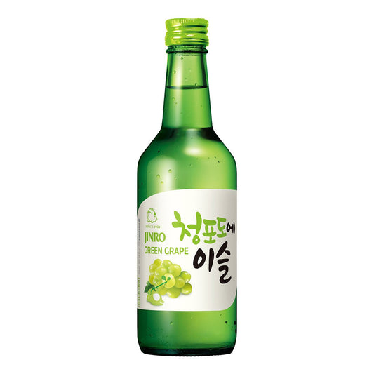 Caja Jinro Green Grape Soju (20) - 진로 청포도에 이슬 - JinroGT