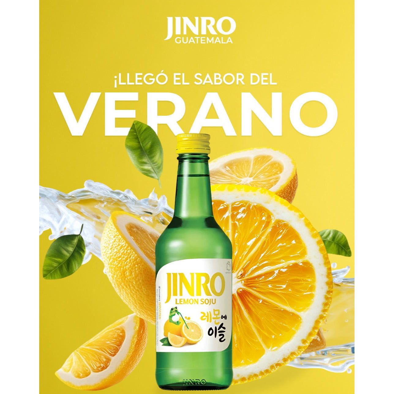 CAJA SOJU JINRO LIMON (20) - 진로 레몬에 이슬 - JinroGT
