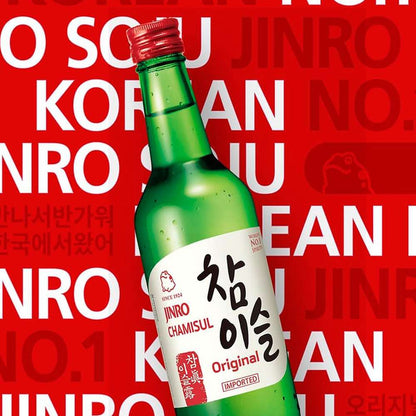 Caja Jinro Chamisul Original Soju (20) - 진로 참이슬 오리지널