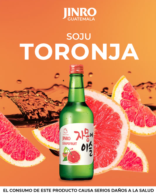 Caja Jinro Grapefruit Soju (20) - 진로 자몽에 이슬