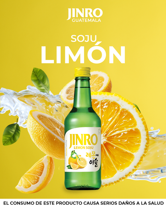 CAJA SOJU JINRO LIMON (20) - 진로 레몬에 이슬