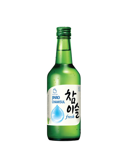 Caja Jinro Chamisul Fresh Soju (20) - 진로 참이슬 Fresh