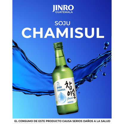 Caja Jinro Chamisul Fresh Soju (20) - 진로 참이슬 Fresh - JinroGT