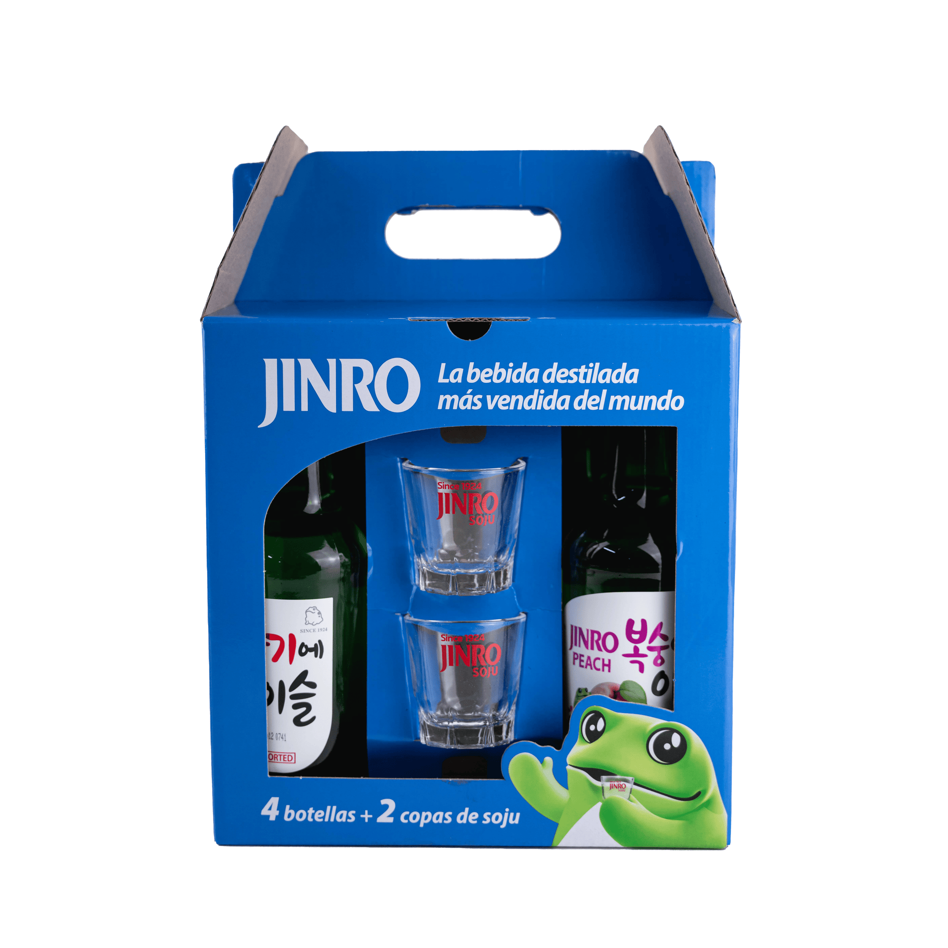 Jinro Pack 4 + Dos Copitas - JinroGT
