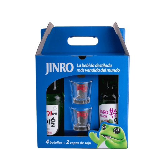 Jinro Pack 4 + Dos Copitas - JinroGT