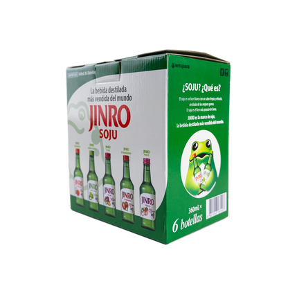 SOJU JINRO 6 PACK - 진로 소주 6팩