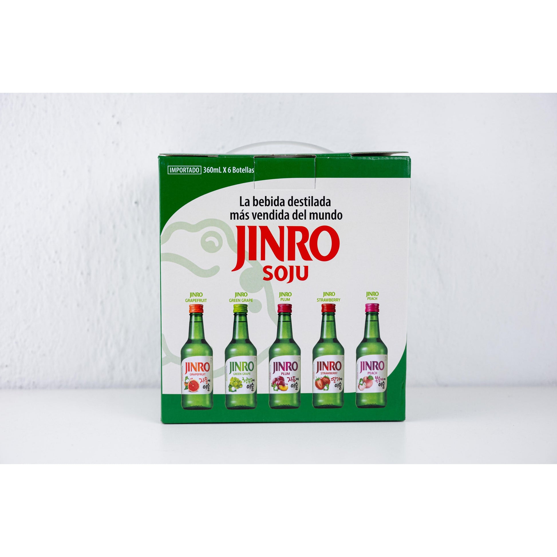 SOJU JINRO 6 PACK - 진로 소주 6팩 - JinroGT