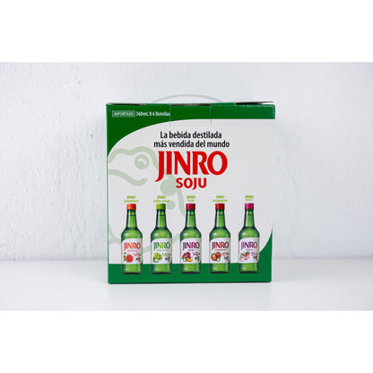 SOJU JINRO 6 PACK - 진로 소주 6팩 - JinroGT