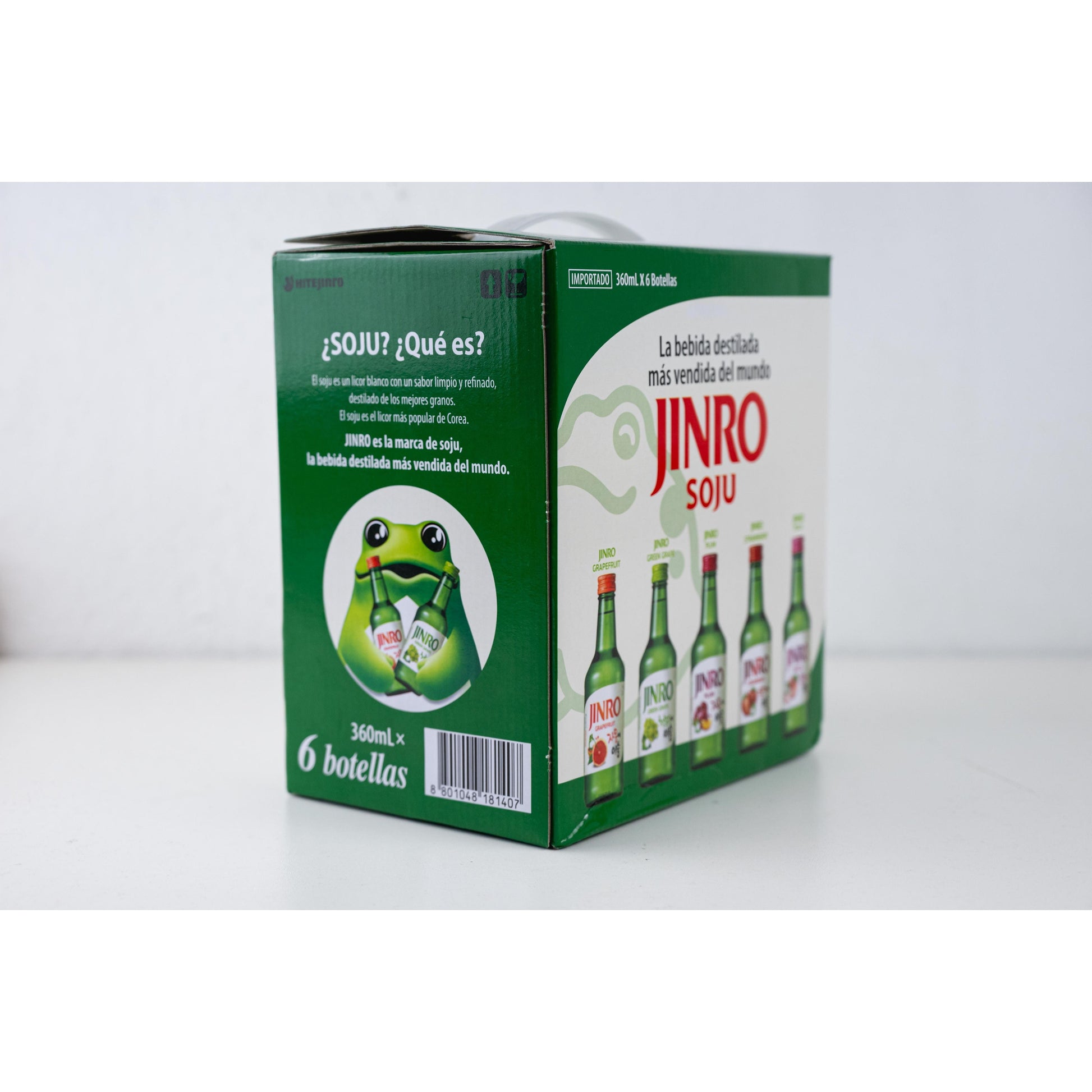 SOJU JINRO 6 PACK - 진로 소주 6팩 - JinroGT