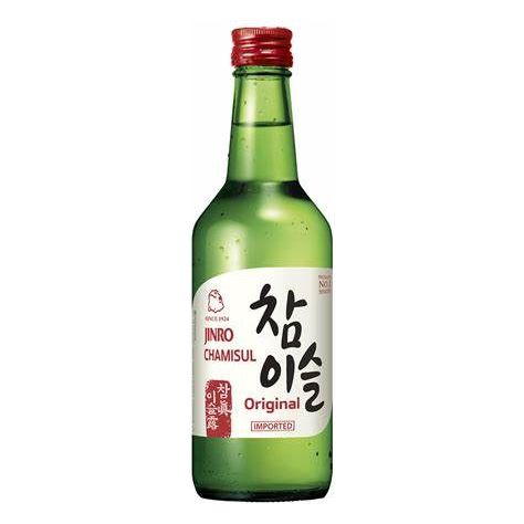 Caja Jinro Chamisul Original Soju (20) - 진로 참이슬 오리지널