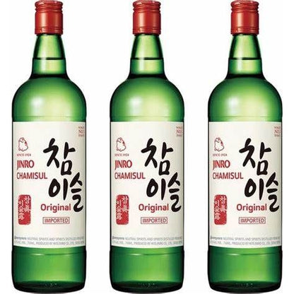 Caja Jinro Chamisul Original Soju (20) - 진로 참이슬 오리지널